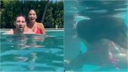 Hot & Romantic! Lionel Messi and Wife Antonela Roccuzzo Kiss Underwater, Share Steamy Video on Instagram