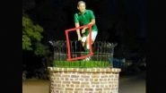 Hockey Stick and Ball Stolen AGAIN From Pakistan Legend Samiullah Khan&rsquo;s Statue