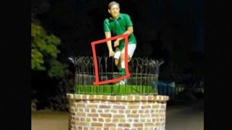 Parts of Pakistan Hockey Great Samiullah Khan's Statue Stolen Again