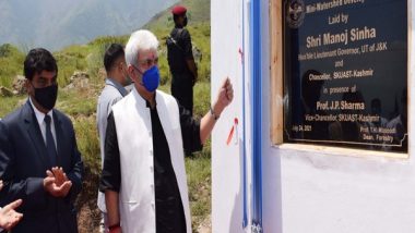India News | J-K Lt Governor Inaugurates New Boys Hostel at SKUAST