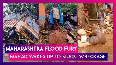 Maharashtra Flood Fury: Mahad Wakes Up To Muck, Wreckage