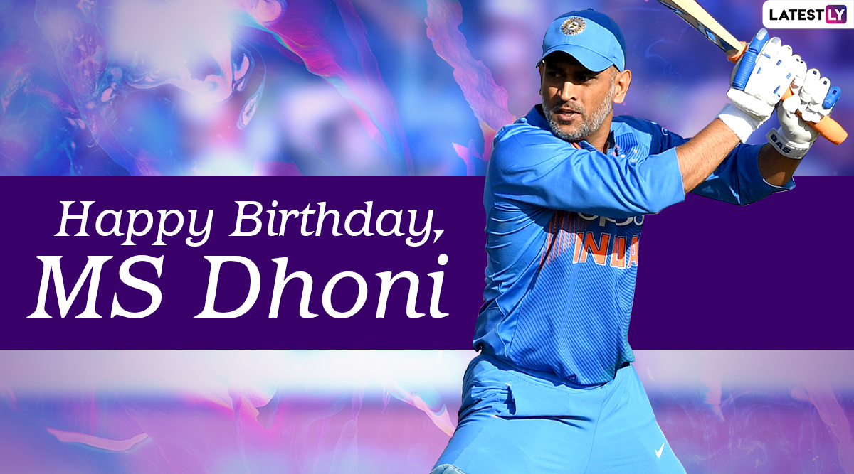 MS Dhoni Images & HD Wallpapers for Free Download: Happy 40th Birthday Dhoni  Greetings, HD Photos in CSK & Team India Jersey and Positive Messages to  Share Online - Morning Tidings