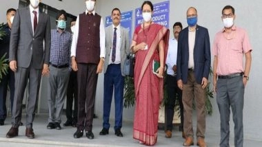 India News | Union Minister Mansukh Mandaviya Visits SII Vaccine Plant in Pune