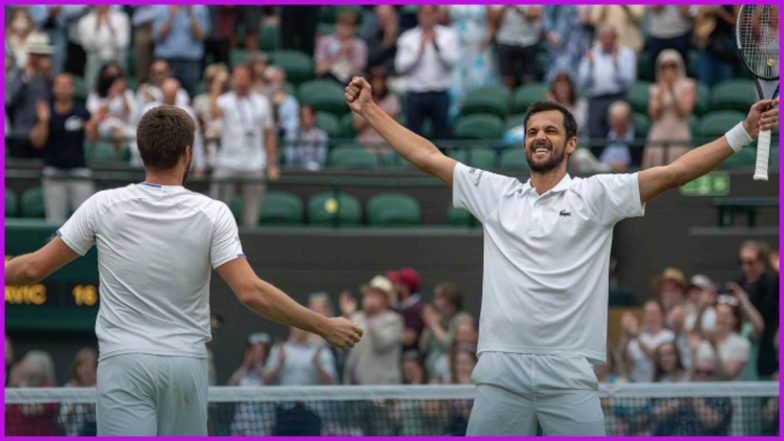 Mate Pavic/Nikola Mektic vs Marcel Granollers/Horacio Zeballos Wimbledon 2021 Live Streaming Online: How to Watch Free Live Telecast of Men's Doubles Final Tennis Match in India?