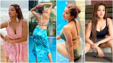 Monalisa Hot Photos From Goa: From Bikinis to Cute Beachwear Dresses, Bhojpuri Actress Gives Major Vacation Outfit Inspo!