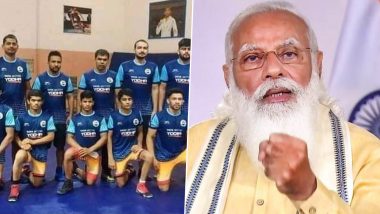 PM Narendra Modi Congratulates Indian Wrestling Team for Winning 13 Medals at World Cadet Championships 2021in Budapest