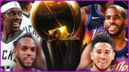 NBA Finals 2021 Live Streaming in India: Get Phoenix Suns vs Milwaukee Bucks Game 1 TV Telecast Details in IST and Online Viewing Option