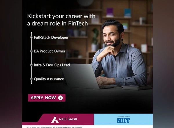 Business News | NIIT and Axis Bank Partner to Launch a Digital Banking Academy