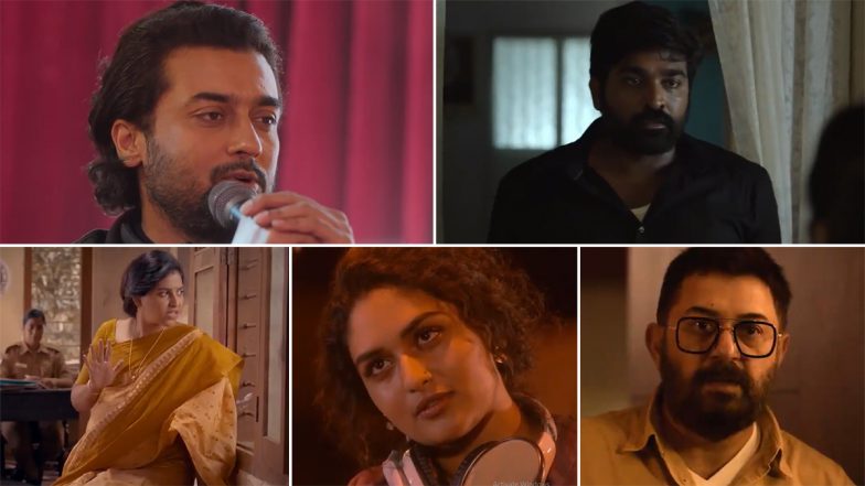 Navarasa Trailer: Suriya, Vijay Sethupathi, Parvathy And Others Come Together For A Wildly Intriguing Anthology Series (Watch Video)