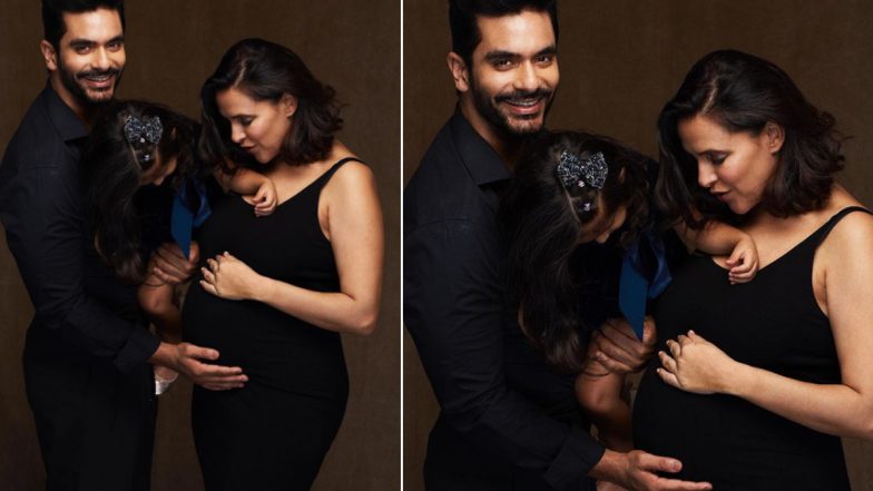 Neha Dhupia and Angad Bedi Announce Second Pregnancy; Actress Flaunts Her Baby Bump (View Pic)