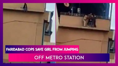 Girl Attempts Suicide At Faridabad Metro Station, Daring Constable Stops Attempt