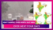 Heavy Rainfall Over North, East India Over Next Four Days Says IMD