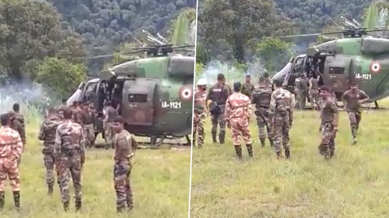 Indian Army's Heavy Vehicle Meets With Accident Between Pango & Palsi in Arunachal Pradesh, One Jawan Dead, Seven Seriously Injured (Watch Video)