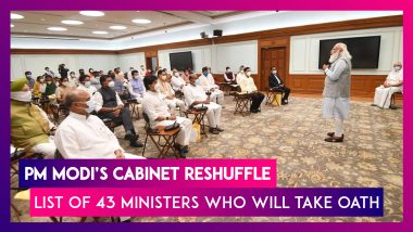 PM Modi’s Cabinet Reshuffle: Harsh Vardhan, Ramesh Pokhriyal Resign; List Of 43 Ministers Who Will Take Oath