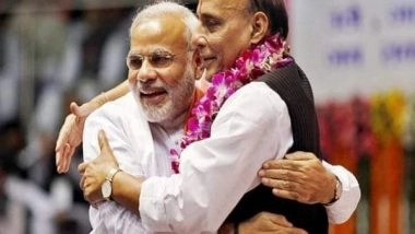 India News | PM Modi Extends Birthday Wishes to Rajnath Singh