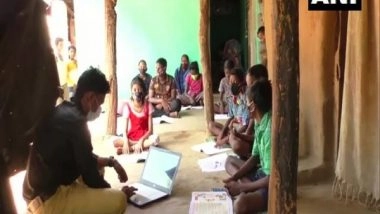 India News | Hrudanand  Prusty, an Engineer Introduces Smart Class and Online Learning  in Govt  School in Odisha