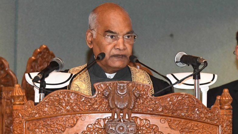 Raksha Bandhan 2021: President Ram Nath Kovind Greets Citizens on Eve of Rakhi, Says ‘All People Should Dedicate Themselves Towards Ensuring Safety of Women’