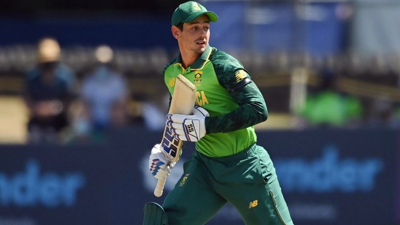 Quinton De Kock Scores 16th ODI Century Against Ireland in 3rd One-Day International