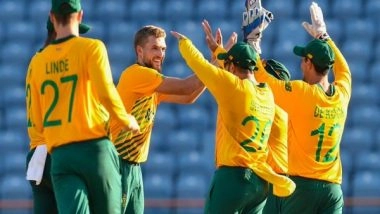Sports News | Markram, Ngidi Star as South Africa Defeat Windies in 5th T20I, Win Series