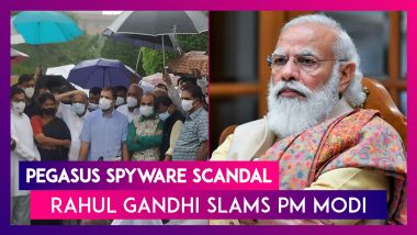 Pegasus Spyware Scandal: PM Modi ‘Hit Soul Of India's Democracy’ By Using Pegasus, Says Rahul Gandhi