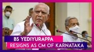 BS Yediyurappa Resigns As Chief Minister Of Karnataka; Breaks Down