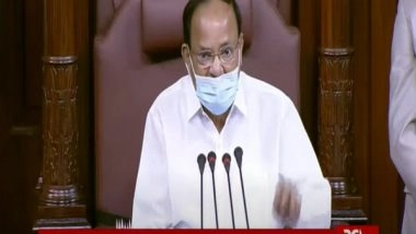 India News | Rajya Sabha Chairman Venkaiah Naidu Raises Concern over Disruptions of House
