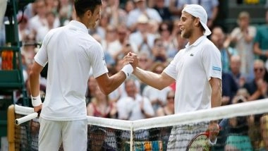 Sports News | Wimbledon: Djokovic Saves Set Point to Beat Kudla, Enters Round 4