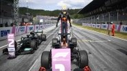 Sports News | Formula 1: Max Verstappen Wins Austrian GP, Lewis Hamilton Finishes Fourth