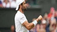 Sports News | Matteo Berrettini Becomes First Italian Player to Enter Wimbledon Singles Final