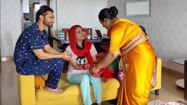 Newlyweds Rahul Vaidya and Disha Parmar Seek Blessings From the Kinnar Community (Watch Video)