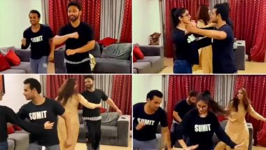 Rahul Vaidya and Disha Parmar Kickstart Wedding Preparations With Dance Rehearsals for Their Sangeet (Watch Video)
