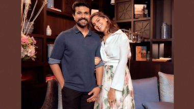 Ram Charan Wishes Wife Upasana Konidela on Her Birthday With a Sweet Message and Cute Picture!
