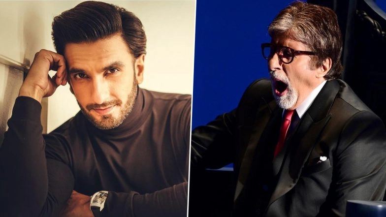 Ranveer Singh Drops GOAT Emoji on Amitabh Bachchan’s Pic from Kaun Banega Crorepati 13 Sets