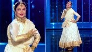 Rekha Grooves to Her Iconic Song &lsquo;Salaam-E-Ishq Meri Jaan&rsquo; on Dance Deewane 3 (Watch Video)