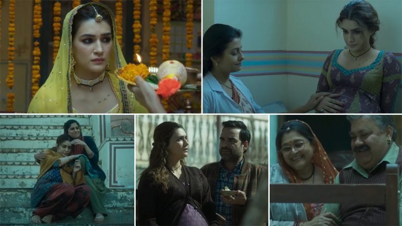 Mimi Song Rihaayi De: A Pregnant Kriti Sanon Goes Through Emotional Turmoil in This Heartfelt AR Rahman Melody (Watch Video)