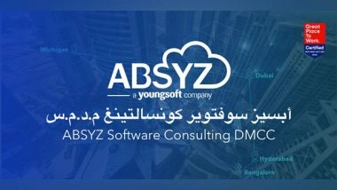Business News | Salesforce Partner ABSYZ Enters the Middle East with a UAE Launch