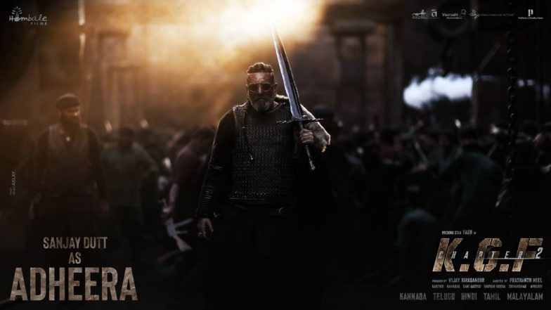 KGF Chapter 2: Makers Share a New Poster of Sanjay Dutt As Adheera on the Superstar’s Birthday!