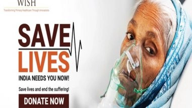 Business News | WISH Re-launches, 'Save Lives: Help India Now'