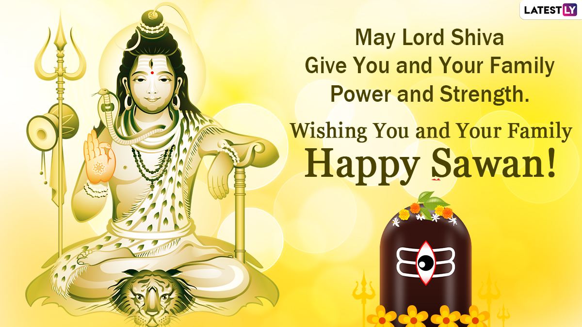 Happy Sawan 2021 Wishes & Lord Shiva HD Images for Free Download ...