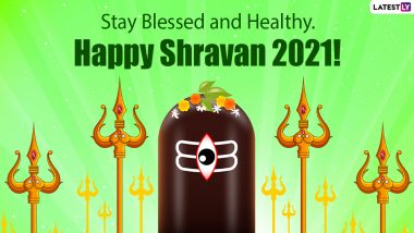 Sawan Maas 2021 Wishes & Greetings: Shravan Somvar HD Images, Lord Shiva Photos, GIFs and Wallpapers To Celebrate Auspicious Month