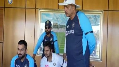 Sports News | Kohli and Boys Cheer for Dhawan-led Team India During Win Against Lanka