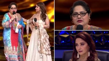 Shagufta Ali Gets Emotional As She Receives Financial Aid of Rs 5 Lakh From Madhuri Dixit on Behalf of Dance Deewane (Watch Video)