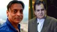 Shoaib Akhtar Condoles Dilip Kumar&rsquo;s Demise, Calls Him &lsquo;First Actor of the Subcontinent&rsquo;