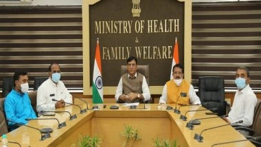 India News | Mansukh Mandaviya Inaugurates 2 PSA Oxygen Plants at Sir Takhtasinhji Hospital in Gujarat