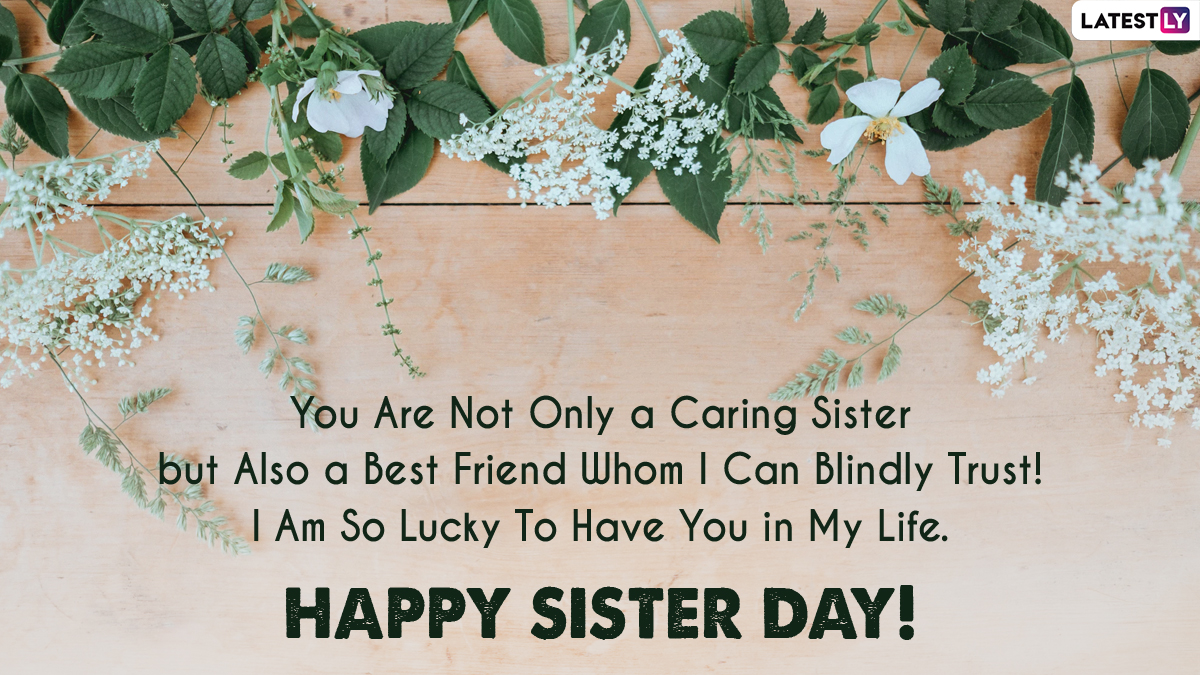 Happy Sisters Day 2021 Wishes and Greetings: WhatsApp Stickers, HD ...