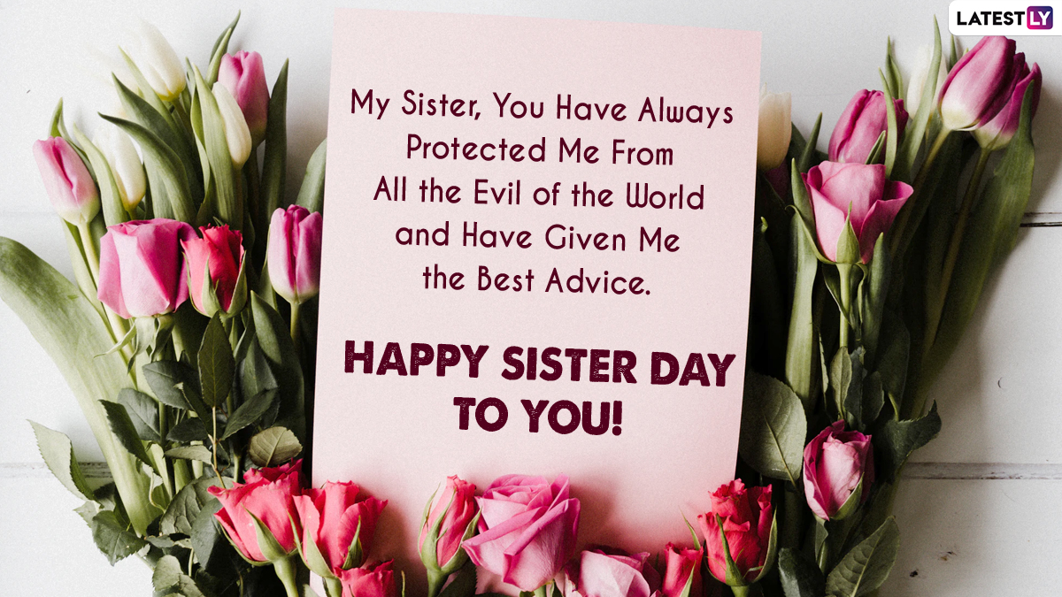 Happy Sisters Day 2021 Wishes and Greetings: WhatsApp Stickers, HD ...