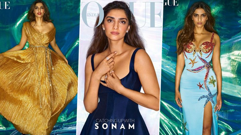 Sonam Kapoor Is Fashion Extraordinaire As She Poses for Vogue India's July 2021 Issue (View Pics)