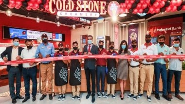 Business News | Iconic American Ice Cream Brand Cold Stone Creamery Opens New Outlet at Express Avenue Mall