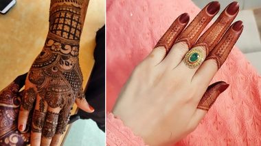 New Mehndi Designs for Raksha Bandhan 2021: Easy Arabic, Indian, Rajasthani, Floral, Bracelet-style Mehendi Designs to Celebrate Rakhi Festival