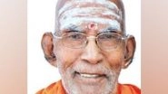 India News | Kerala CM Condoles Demise of Former Chief of Sivagiri Mutt, Swami Prakashananda